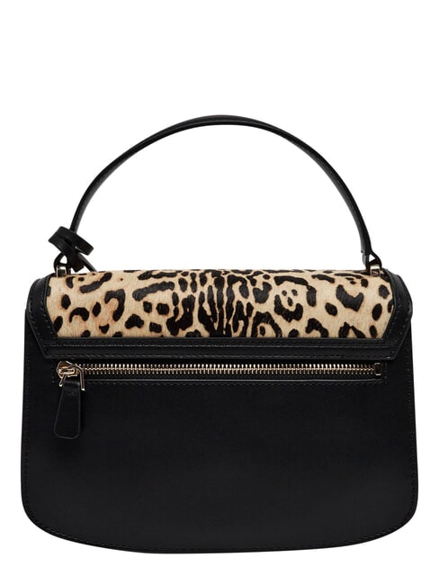 AUDREY                                   Bolso de mano con correa para el hombro, de piel. leopardo - Bolsos Mujer
