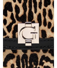 GUESS AUDREY                                   Bolso de mano con correa para el hombro, de piel. leopardo - Bolsos Mujer - 8