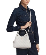 GUESS MERIDIAN 2                               Bolso de mano con correa para el hombro. logotipo de hueso - Bolsos Mujer - 2