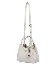 GUESS MERIDIAN 2                               Bolso de mano con correa para el hombro. logotipo de hueso - Bolsos Mujer - 3