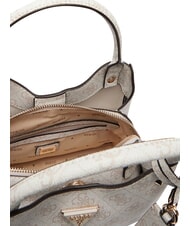 GUESS MERIDIAN 2                               Bolso de mano con correa para el hombro. logotipo de hueso - Bolsos Mujer - 7