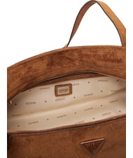 GUESS DEVON                                    Bolso de hombro COGNAC - Bolsos Mujer - 6
