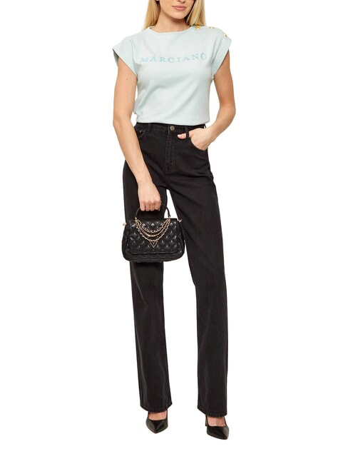 GIULLY 2 Bolso de mano con correa para el hombro. NEGRO - Bolsos Mujer