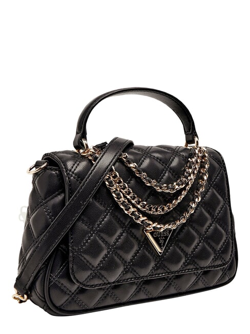 GIULLY 2 Bolso de mano con correa para el hombro. NEGRO - Bolsos Mujer