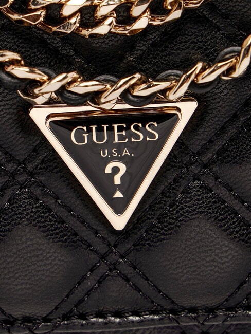 GIULLY 2 Bolso de mano con correa para el hombro. NEGRO - Bolsos Mujer