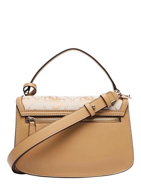 AUDREY                                   Bolso de mano con correa para el hombro. logotipo beige - Bolsos Mujer