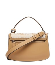 GUESS AUDREY                                   Bolso de mano con correa para el hombro. logotipo beige - Bolsos Mujer - 3