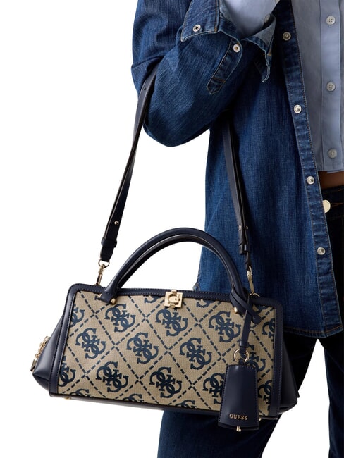 AUDREY                                   Bolso de mano con correa para el hombro. logotipo de la marina - Bolsos Mujer