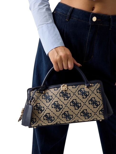 AUDREY                                   Bolso de mano con correa para el hombro. logotipo de la marina - Bolsos Mujer