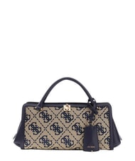 GUESS AUDREY                                   Bolso de mano con correa para el hombro. logotipo de la marina - Bolsos Mujer - 4