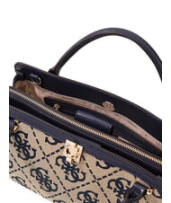 GUESS AUDREY                                   Bolso de mano con correa para el hombro. logotipo de la marina - Bolsos Mujer - 6