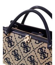 GUESS AUDREY                                   Bolso de mano con correa para el hombro. logotipo de la marina - Bolsos Mujer - 7