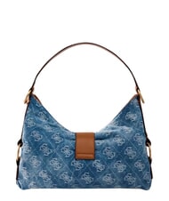 GUESS CAMDEN                                   Bolso de hombro ajustable logotipo de mezclilla - Bolsos Mujer - 3