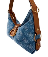 GUESS CAMDEN                                   Bolso de hombro ajustable logotipo de mezclilla - Bolsos Mujer - 4