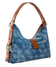 GUESS CAMDEN                                   Bolso de hombro ajustable logotipo de mezclilla - Bolsos Mujer - 5