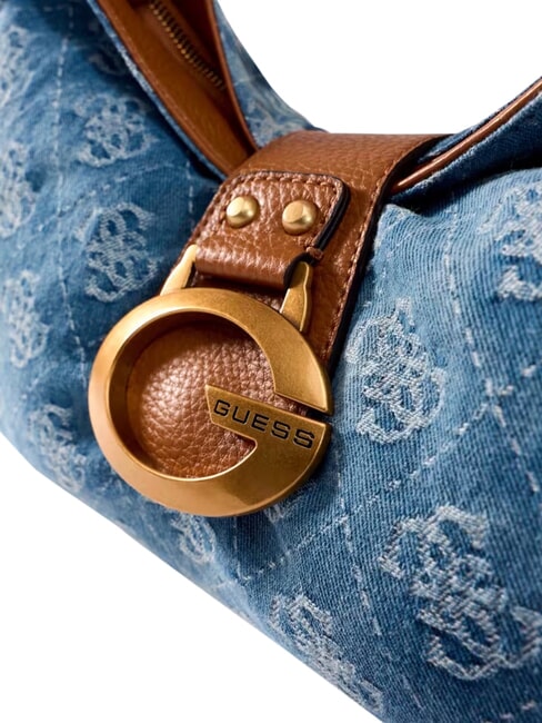 CAMDEN                                   Bolso de hombro ajustable logotipo de mezclilla - Bolsos Mujer