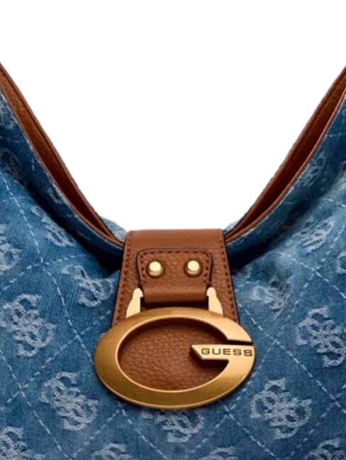 CAMDEN                                   Bolso de hombro ajustable logotipo de mezclilla - Bolsos Mujer