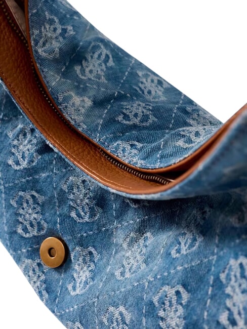 CAMDEN                                   Bolso de hombro ajustable logotipo de mezclilla - Bolsos Mujer
