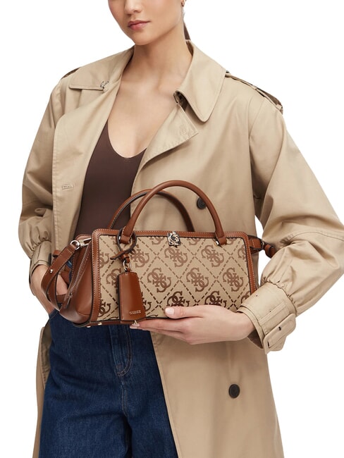 AUDREY                                   Bolso de mano con correa para el hombro. LOGOTIPO DE LECHE - Bolsos Mujer