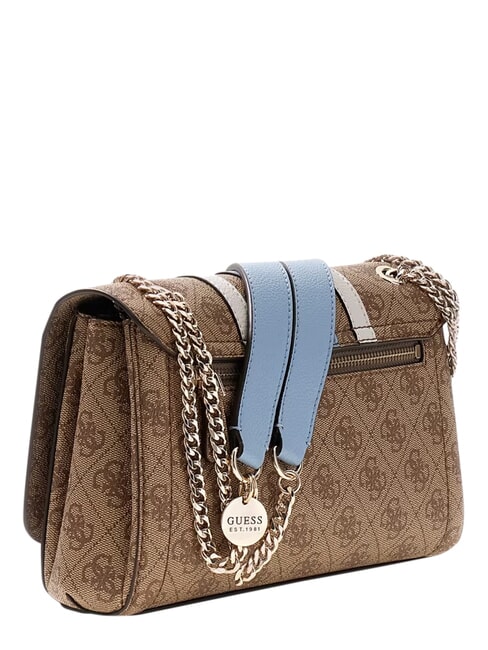 NOELLE 2                                 Bolso de hombro con doble asa. logotipo de leche/azul claro - Bolsos Mujer