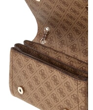 GUESS NOELLE 2                                 Bolso de hombro con doble asa. logotipo de leche/azul claro - Bolsos Mujer - 4
