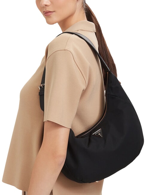 ECO GEMMA                                Bolso de hombro ajustable NEGRO - Bolsos Mujer