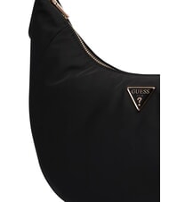 GUESS ECO GEMMA                                Bolso de hombro ajustable NEGRO - Bolsos Mujer - 7