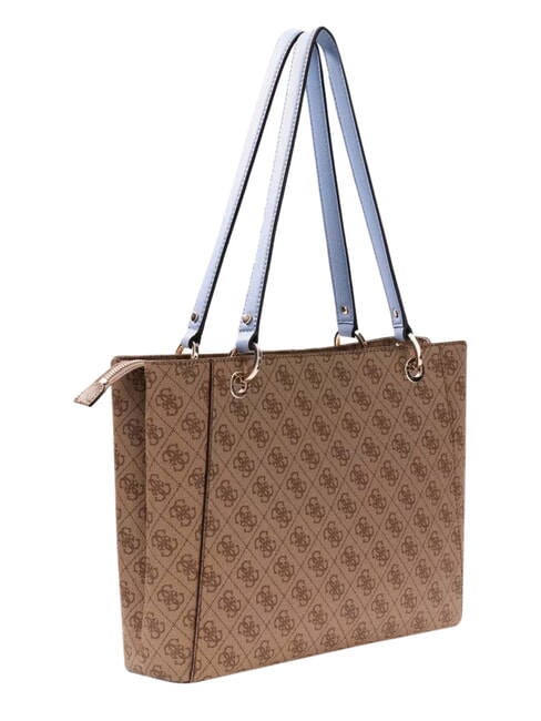 NOELLE 2                                 Bolso de compras de hombro logotipo de leche/azul claro - Bolsos Mujer