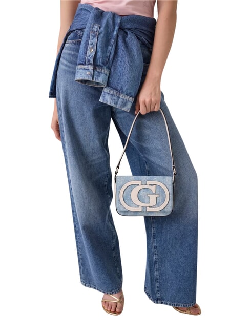 RUBY Bolso de hombro logotipo de mezclilla - Bolsos Mujer