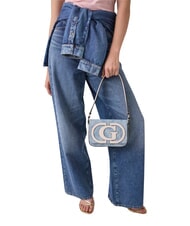 GUESS RUBY Bolso de hombro logotipo de mezclilla - Bolsos Mujer - 2