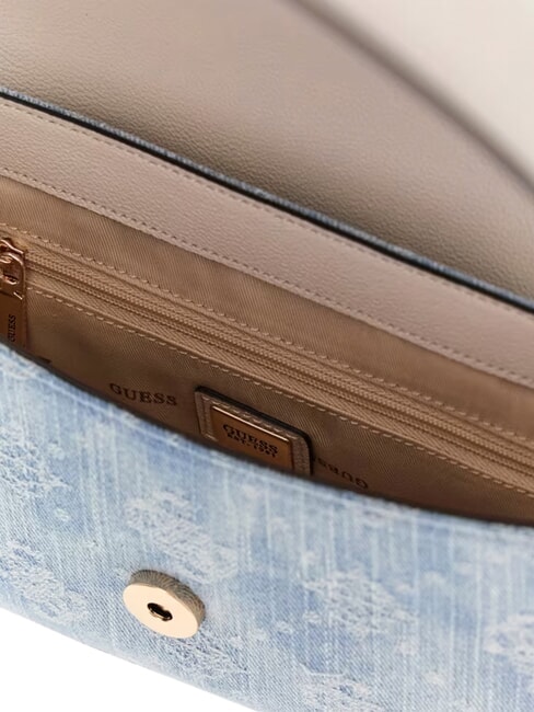 RUBY Bolso de hombro logotipo de mezclilla - Bolsos Mujer