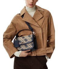 GUESS AUDREY                                   Bolso de mano con correa para el hombro. logotipo de la marina - Bolsos Mujer - 2