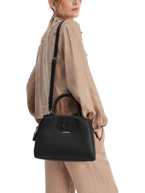 ISOLA Bolso de mano con correa para el hombro. NEGRO - Bolsos Mujer