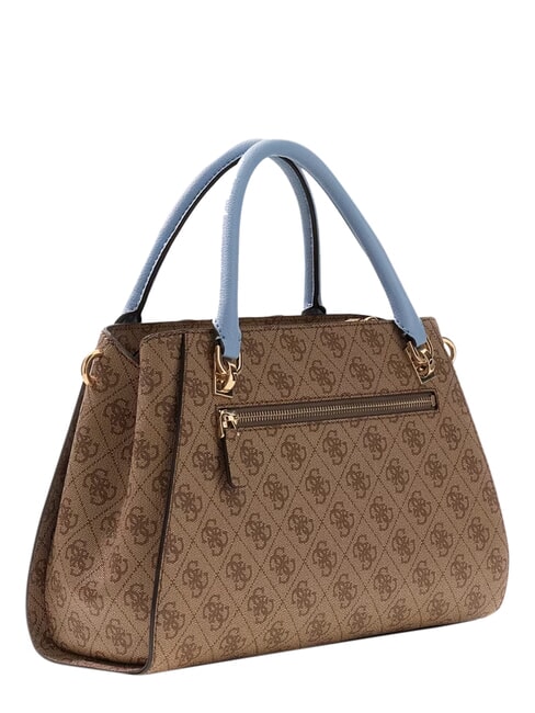 NOELLE 2                                 Bolso de mano con correa para el hombro. logotipo de leche/azul claro - Bolsos Mujer