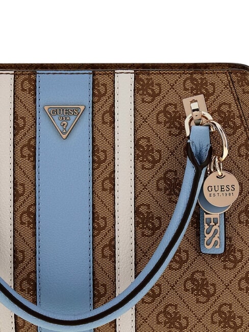 NOELLE 2                                 Bolso de mano con correa para el hombro. logotipo de leche/azul claro - Bolsos Mujer