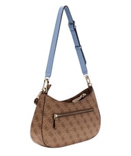 GUESS NOELLE 2                                 Bolso de hombro ajustable logotipo de leche/azul claro - Bolsos Mujer - 3