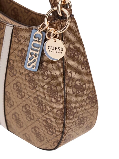 NOELLE 2                                 Bolso de hombro ajustable logotipo de leche/azul claro - Bolsos Mujer