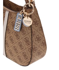 GUESS NOELLE 2                                 Bolso de hombro ajustable logotipo de leche/azul claro - Bolsos Mujer - 4