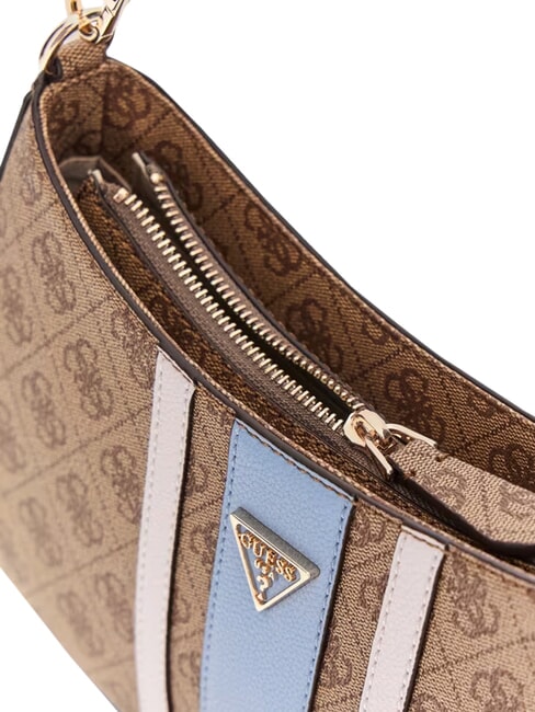 NOELLE 2                                 Bolso de hombro ajustable logotipo de leche/azul claro - Bolsos Mujer