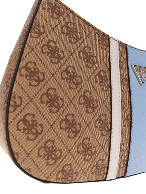 NOELLE 2                                 Bolso de hombro ajustable logotipo de leche/azul claro - Bolsos Mujer