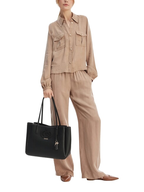ISOLA                                    Bolso de compras de hombro NEGRO - Bolsos Mujer