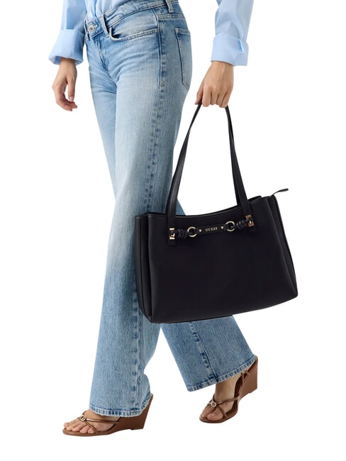 CAMELIA 3                                Bolso de compras de hombro NEGRO - Bolsos Mujer