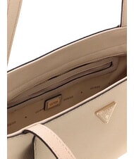 GUESS DEVON Bolso de hombro gris topo claro - Bolsos Mujer - 5