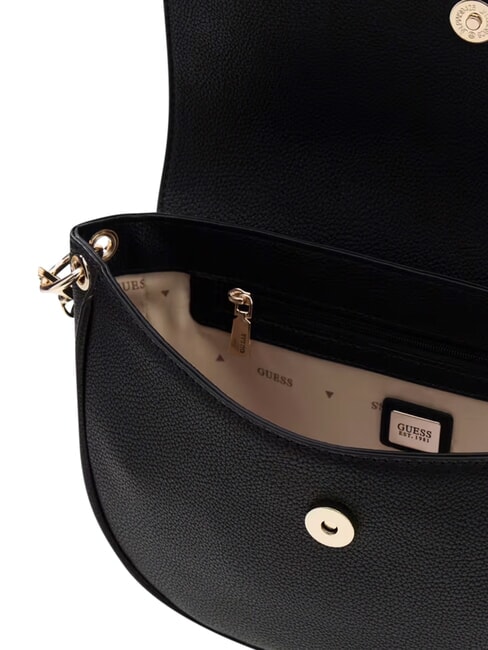CAMELIA                                  Bolso de hombro con correa para el hombro. NEGRO - Bolsos Mujer