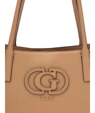 GUESS ISOLA                                    Bolso de compras de hombro BEIGE - Bolsos Mujer - 5