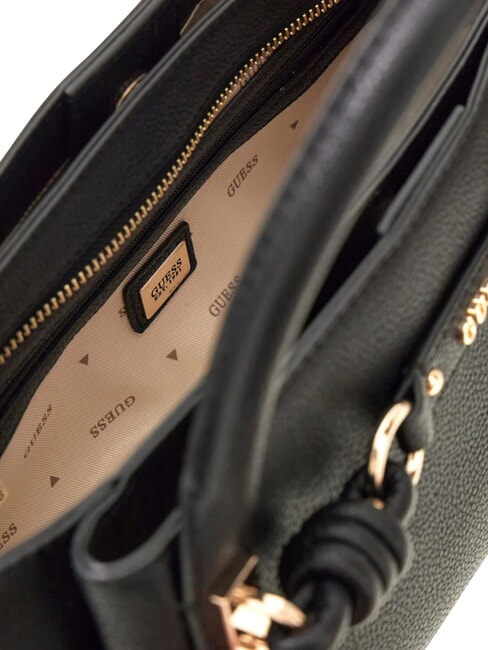 CAMELIA 3                                Bolso de mano con doble asa. NEGRO - Bolsos Mujer