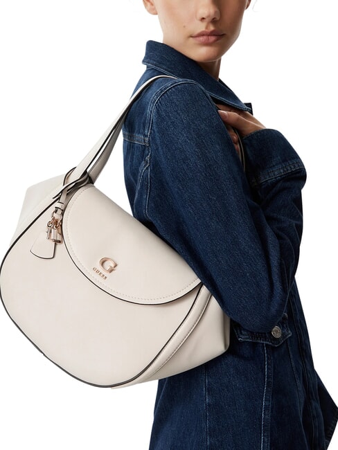 COLEEN                                   Bolso de hombro con doble asa. OFFWHITE - Bolsos Mujer