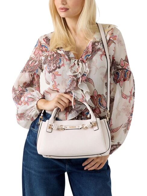 CAMELIA 3                                Bolso de mano con doble asa. OFFWHITE - Bolsos Mujer
