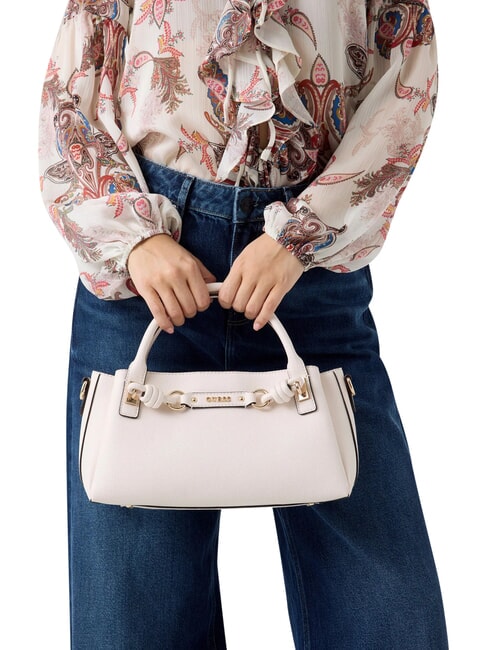 CAMELIA 3                                Bolso de mano con doble asa. OFFWHITE - Bolsos Mujer