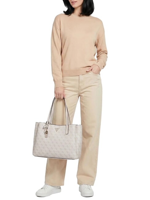 NOELLE 2 4G Bolso de hombro logotipo de hueso - Bolsos Mujer